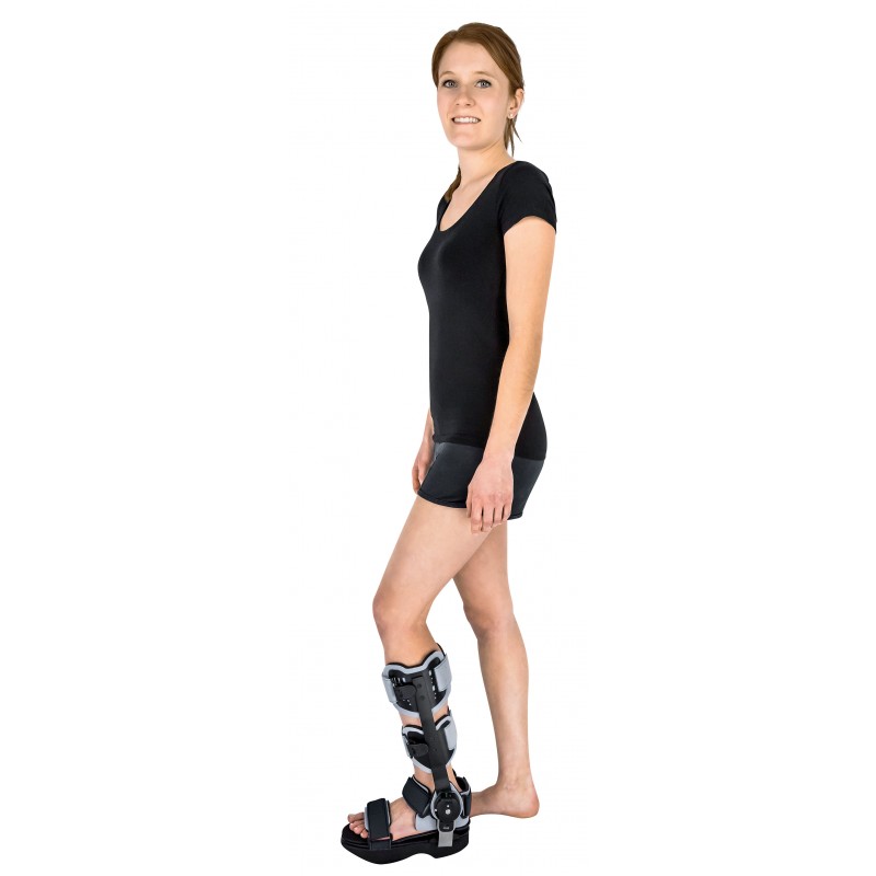 Δυναμικός νάρθηκας ποδοκνημικής πέλμα rocker bottom CDS Ankle brace to go
