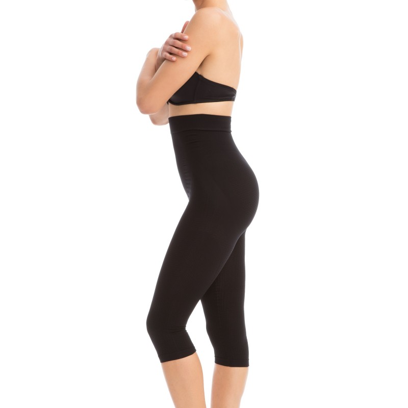 Βερμούδα Capri σμίλευσης με Ψηλή Μέση Small - 5XL