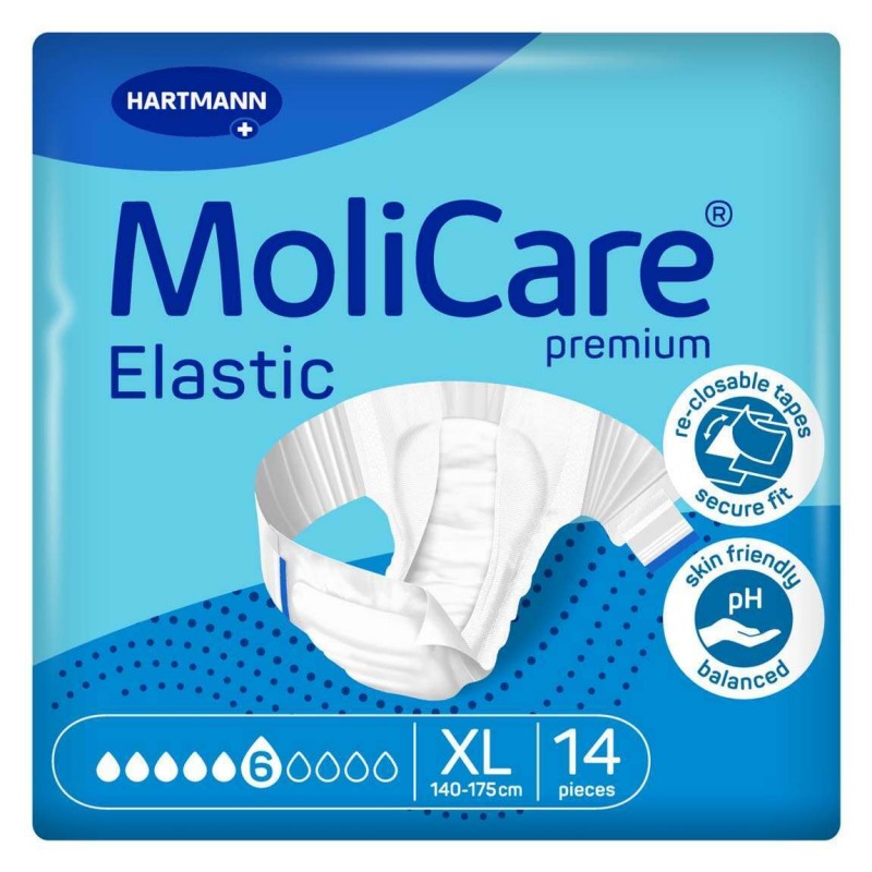 Πάνα ακράτειας ημέρας 6 σταγόνων   MoliCare® Premium Elastic