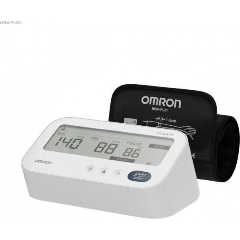 Πιεσόμετρο OMRON M3 Comfort AFib με περιχειρίδα 22-42 cm