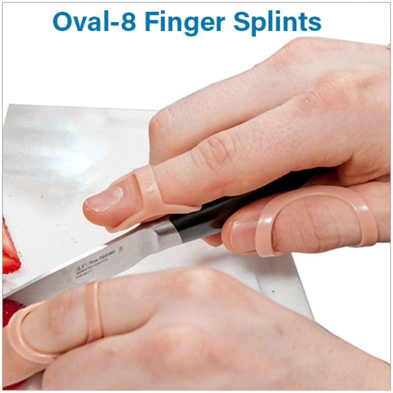 OVAL-8 Νάρθηκας σταθεροποίησης δαχτύλου  μπέζ 