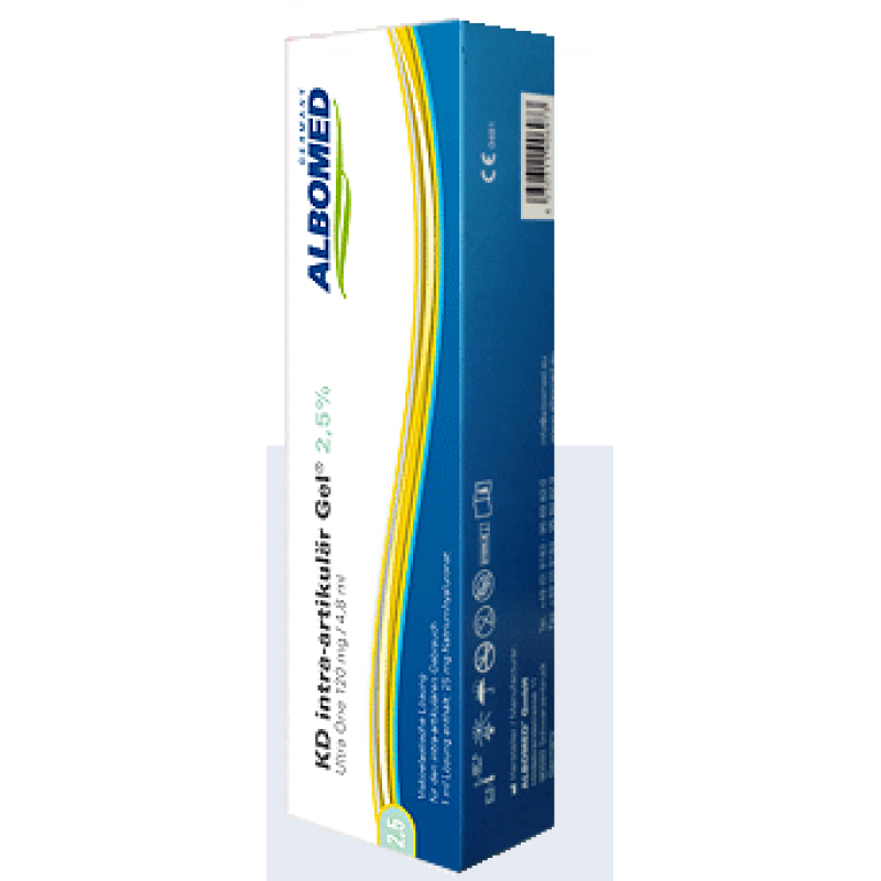 Υαλουρονικό ενέσιμο KD Intra-Articular® Gel Ultra One 2,5 % /4,8 ml / 120 mg 